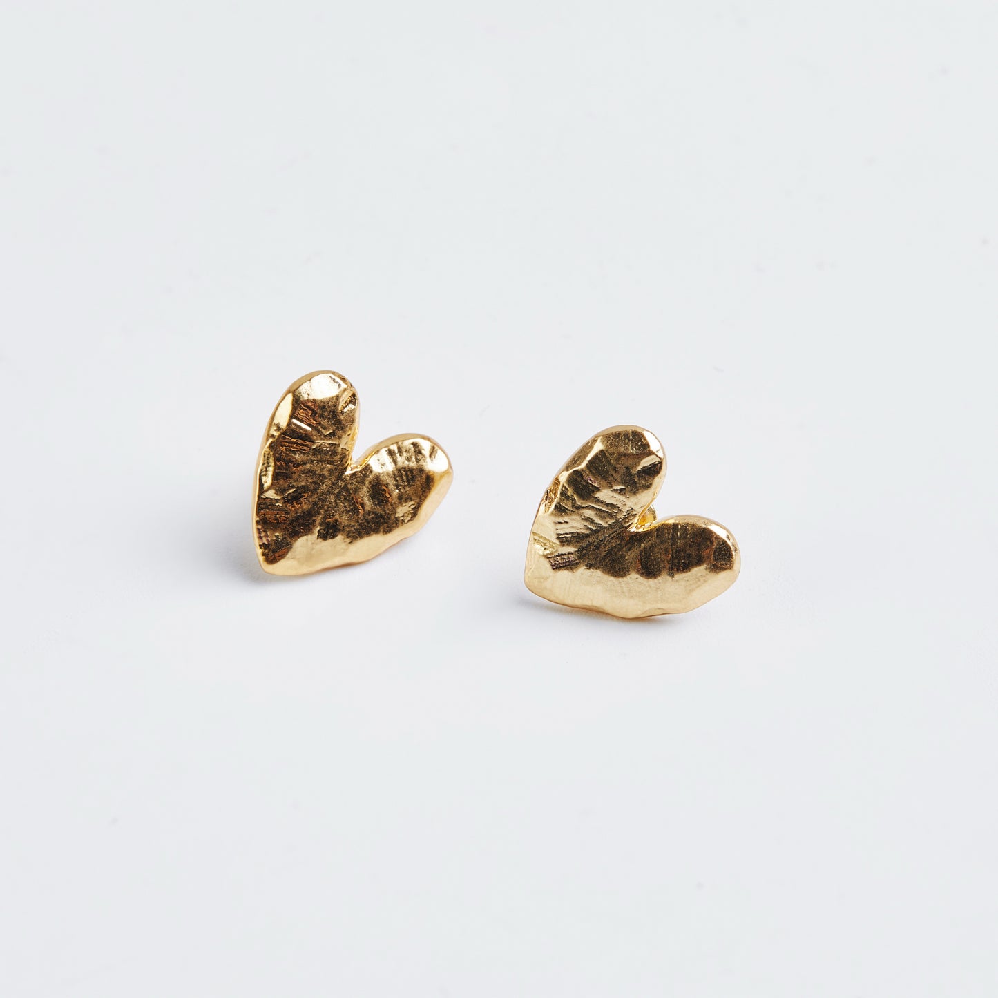 Whimsical heartbeat earring
