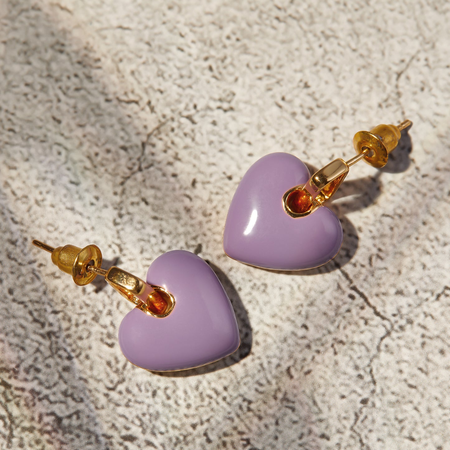Lilac earrings