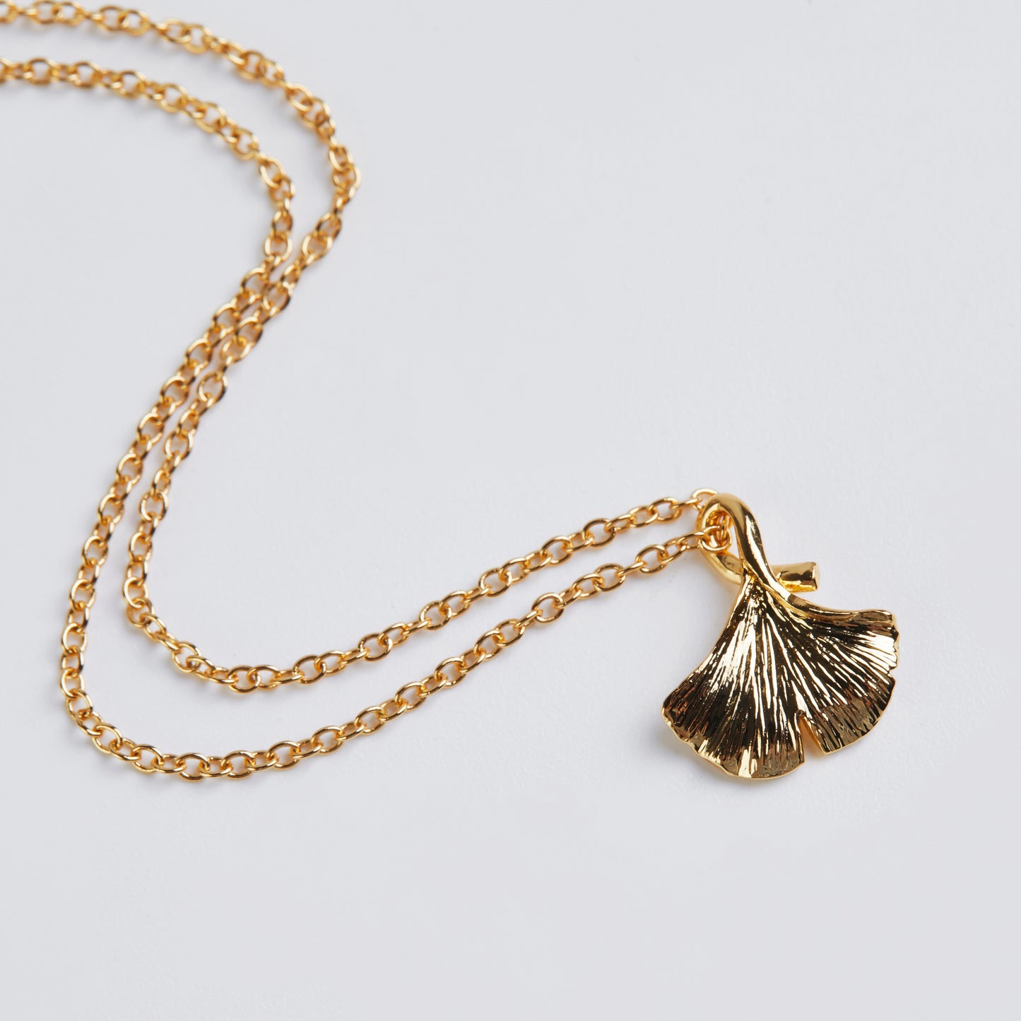 Aureate riffle necklace