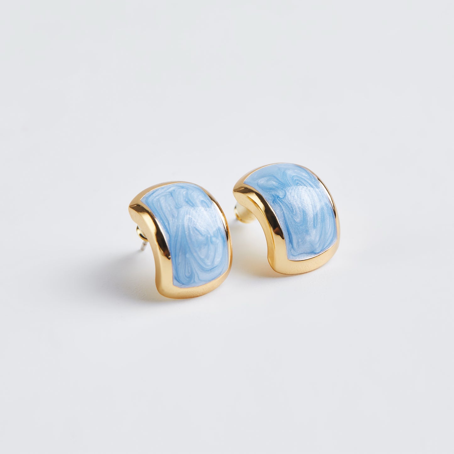 Azure earrings